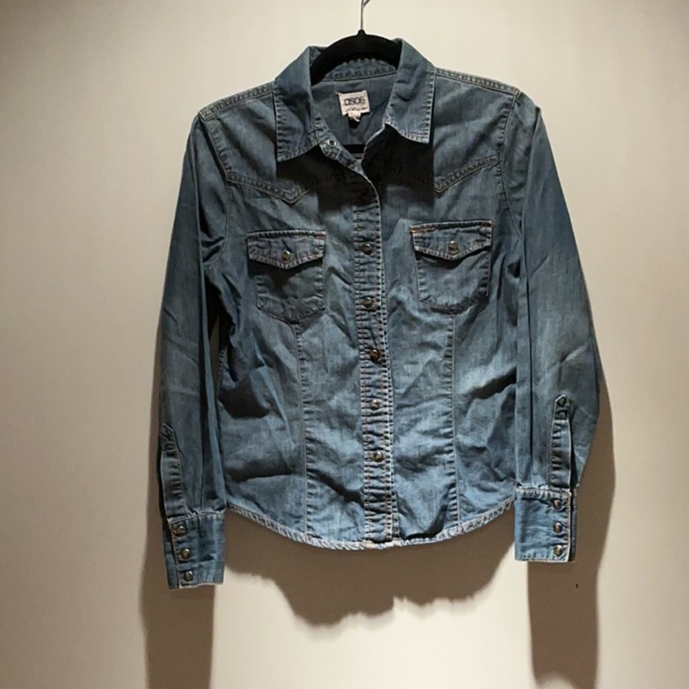 ASOS Blue Denim Shirt. Vintage